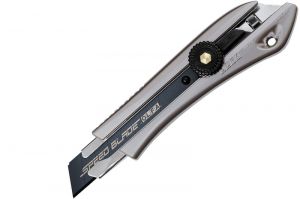 Нож с выдвижным сегментир. лезвием, винтовой фиксатор 18 мм OLFA LTD-L-LFB ― OLFA SHOP