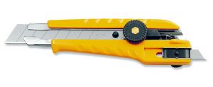 Нож с двухсторонней установкой лезвия для тяжелых работ, 18 мм OLFA L-3 ― OLFA SHOP
