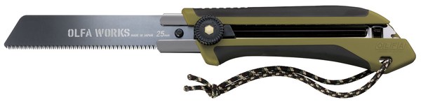 Пила OLFA WORKS FIELD SAW FS1 компактная японская со сменным полотном 25 мм